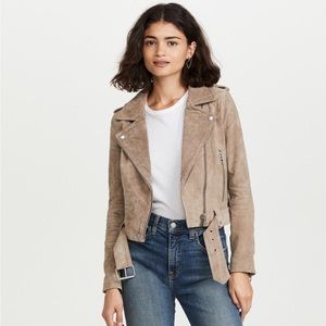 BLANKNYC Suede Jacket - Sand Stoner